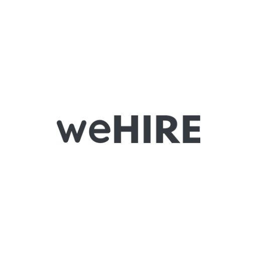 we hire logo