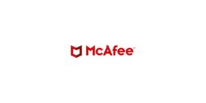 McAffee blog in page image