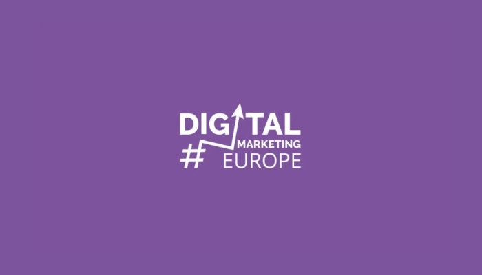 Digital marketing Europe 2025 event logo