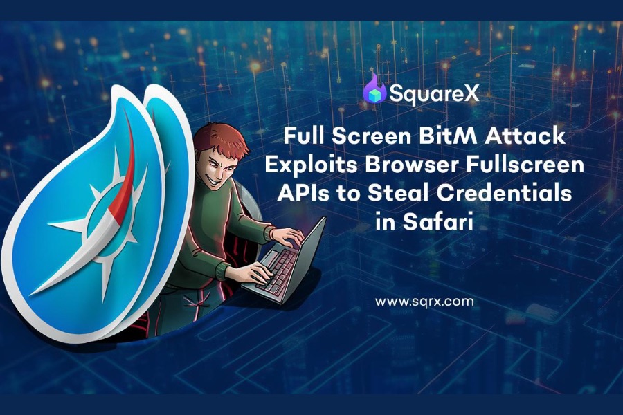 Fullscreen BitM Attack Discovered by SquareX Exploits Browser Fullscreen APIs to Steal Credentials in Safari pr blog image
