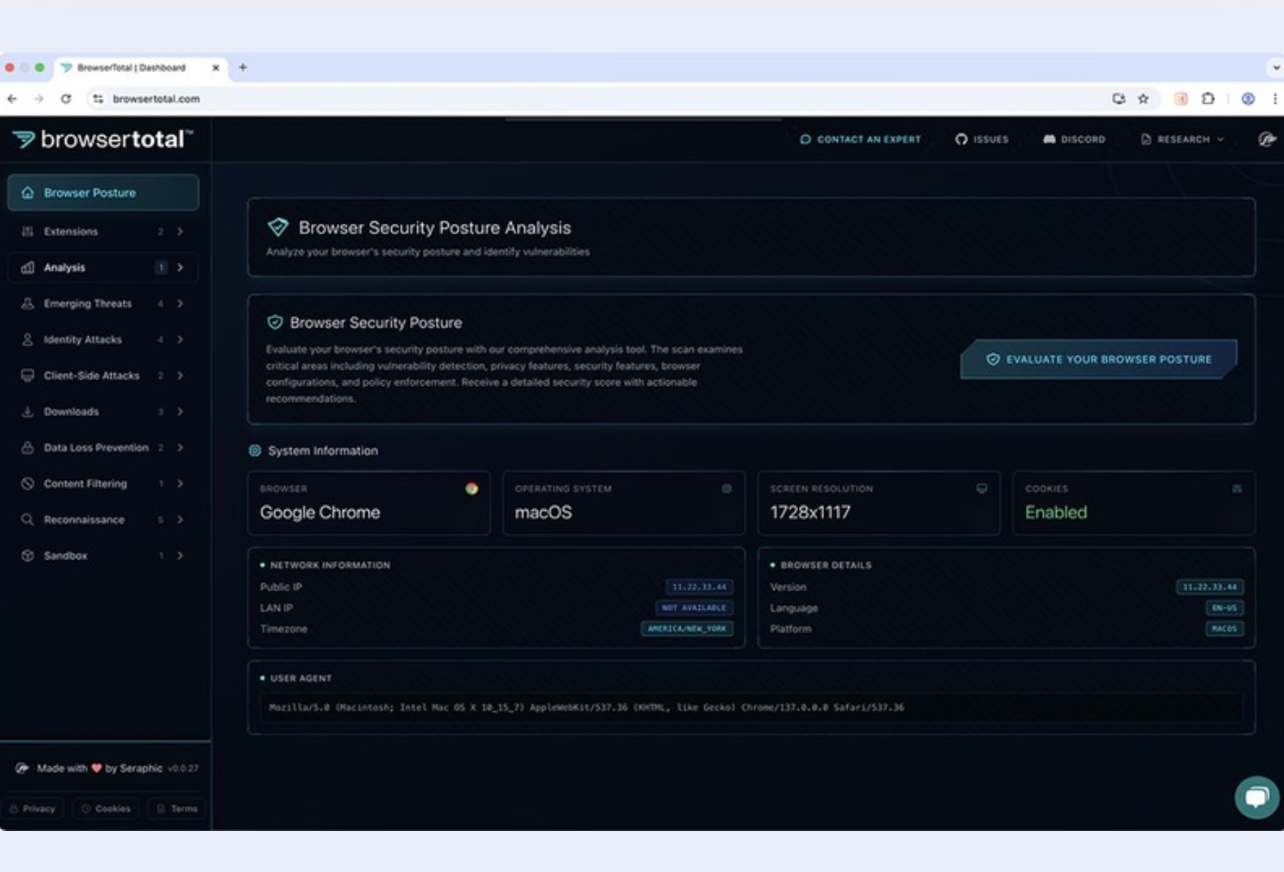 Seraphic Security Unveils BrowserTotal pr blog image