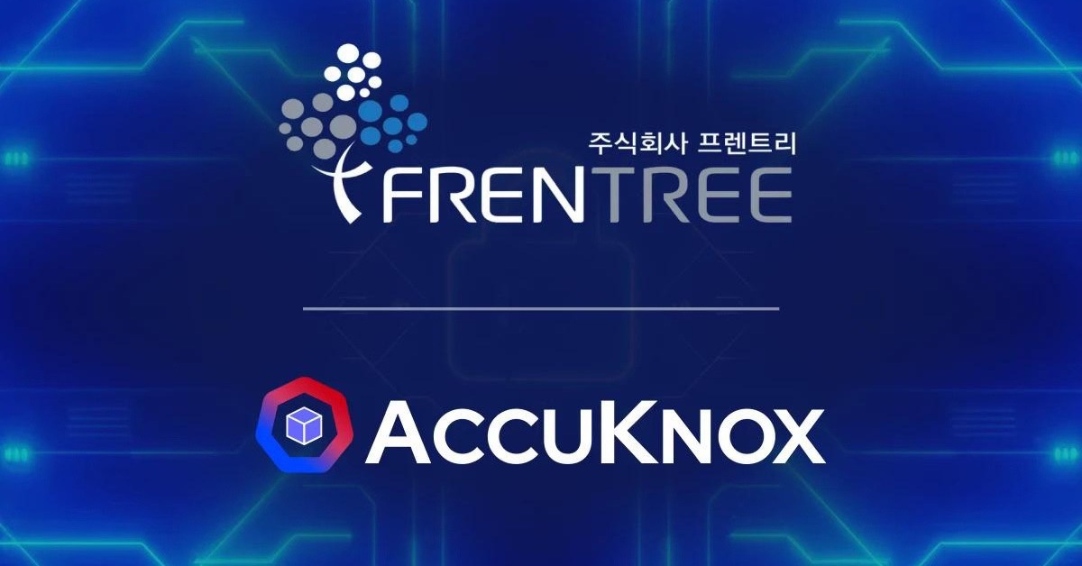 Frentree Partners with AccuKnox to Expand Zero Trust CNAPP Security in South Korea pr blog image